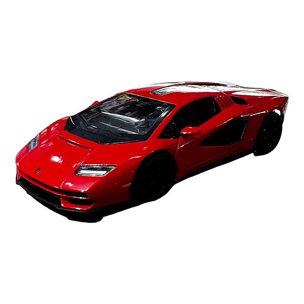 Miniatura Lamborghini Countach LPI 800-4 Vermelho 1:38
