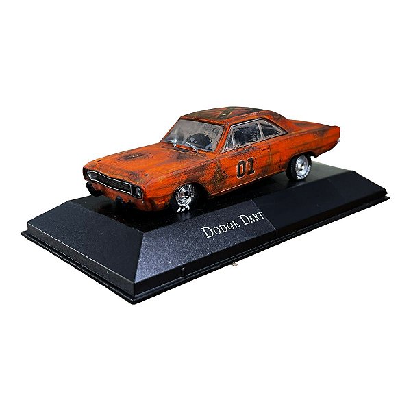 Miniatura Dodge Dart General Lee Customizado Metal 1:43