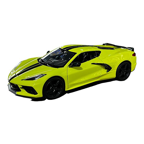 Miniatura Chevrolet Corvette Stingray Verde Metal 1:24