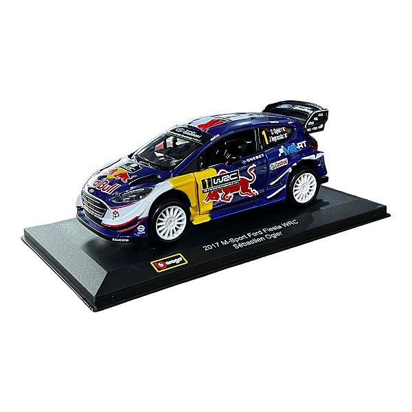 Miniatura Ford Fiesta WRC Sebastian Ogier Rally Redbull 1:32