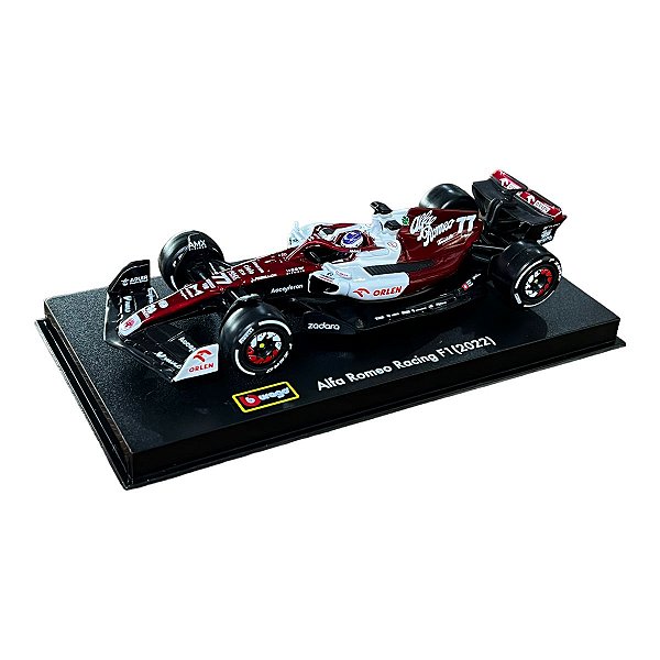 Miniatura Fórmula 1 F1 Alfa Romeo Valtteri Bottas 77 1:43