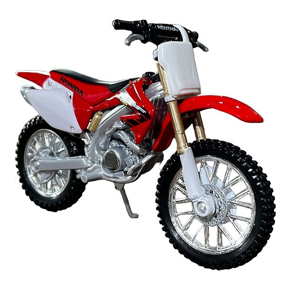 Miniatura Moto Honda CRF450R Burago 1:18