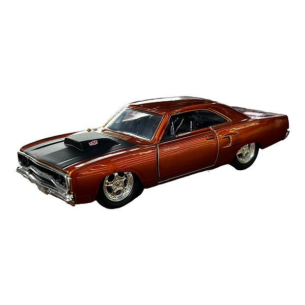 Miniatura Velozes e Furiosos Plymouth Road Runner Doms 1:32