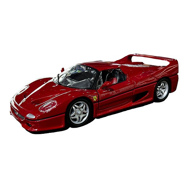 Miniatura Ferrari F50 Vermelho Burago 1:24