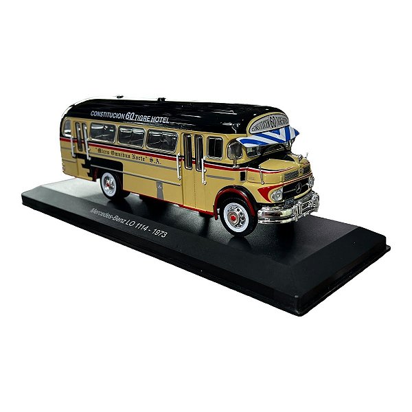 Miniatura Mercedes Benz 1114 Ônibus Argentina 1973 1:43
