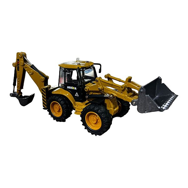 Miniatura Máquina Trator Escavadeira Metal 1:50