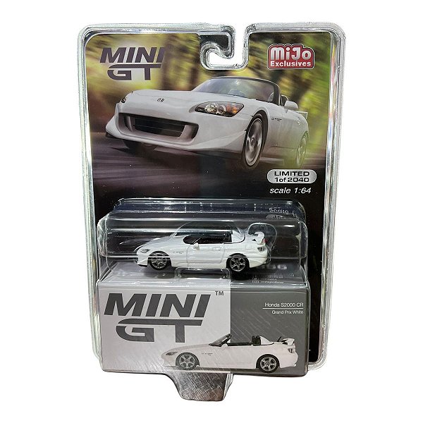 Miniatura Honda S2000 Branco MiniGT 656 1:64