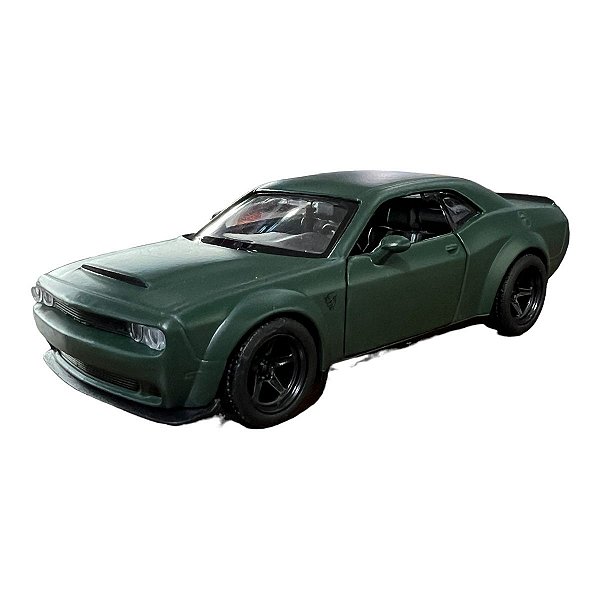Miniatura Dodge Challenger SRT Demon Verde RMZ 1:38