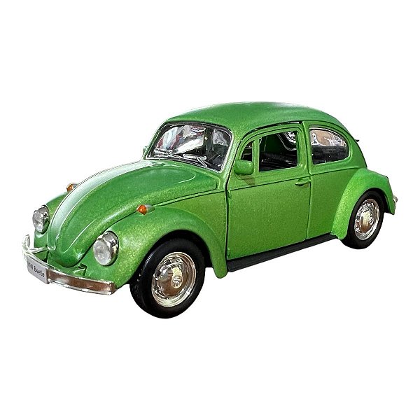 Miniatura Volkswagen Fusca Classic Verde RMZ 1:32