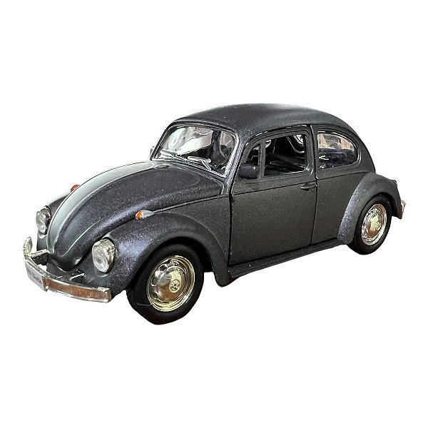 Miniatura Volkswagen Fusca Classic Cinza RMZ 1:32