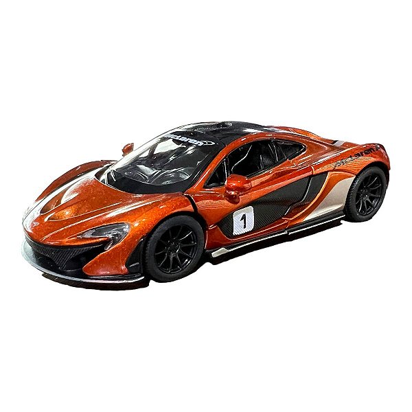 Miniatura McLaren P1 Racing cor Bronze Metal 1:36