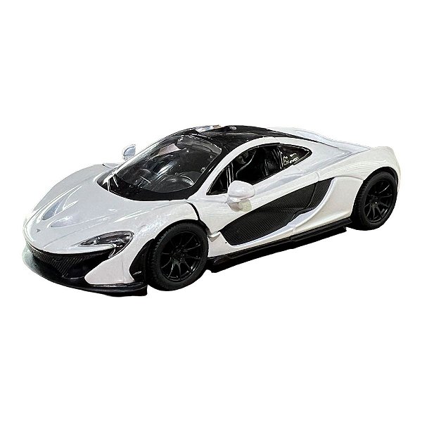 Miniatura McLaren P1 Branco Metal 1:36
