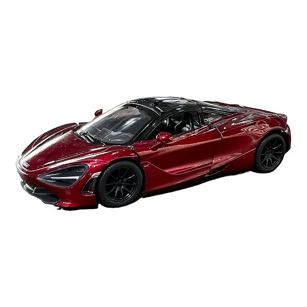Miniatura McLaren 720S Bordô Metal 1:36