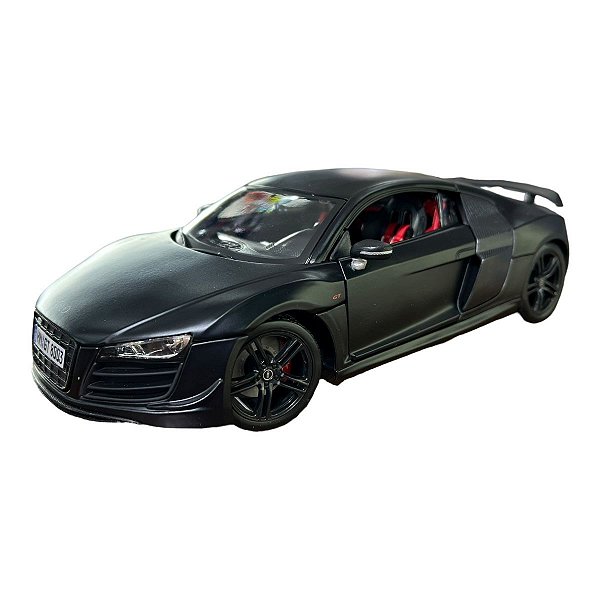 Miniatura Audi R8 GT Preto Fosco Maisto 1:18