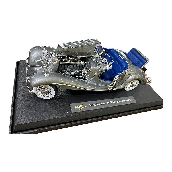 Miniatura Mercedes Benz 500 K 1936 Especial Maisto 1:18