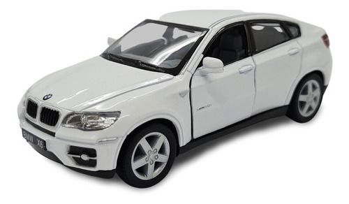Miniatura Bmw X6 Branco Metal 1:38