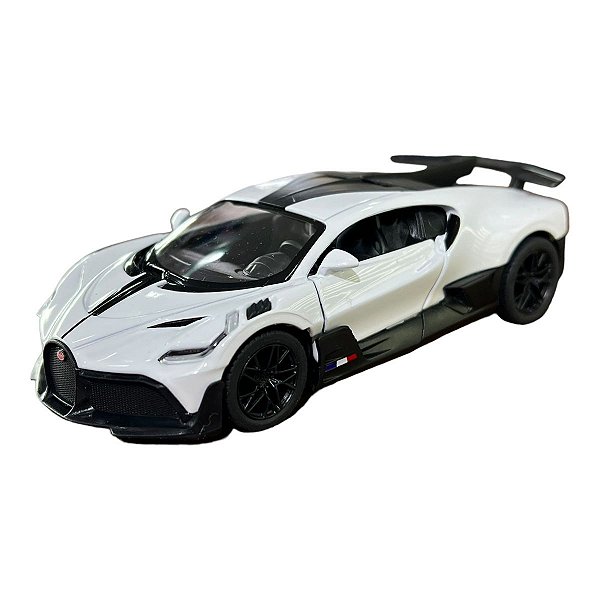 Miniatura Bugatti Divo Branco 1:36