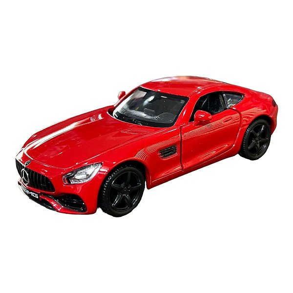 Miniatura Mercedes Benz AMG GTS Vermelho RMZ 1:32