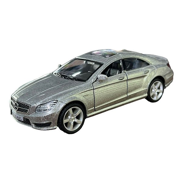 Miniatura Mercedes Benz CLS 63 AMG Prata RMZ 1:32