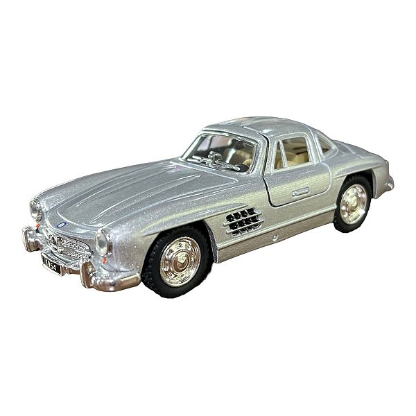 Miniatura Mercedes Benz 300 SL 1954 Prata 1:36