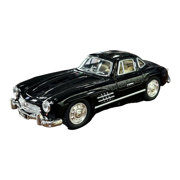 Miniatura Mercedes Benz 300 SL 1954 Preto 1:36