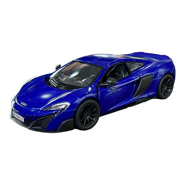 Miniatura Mclaren 675 LT Azul 1:36