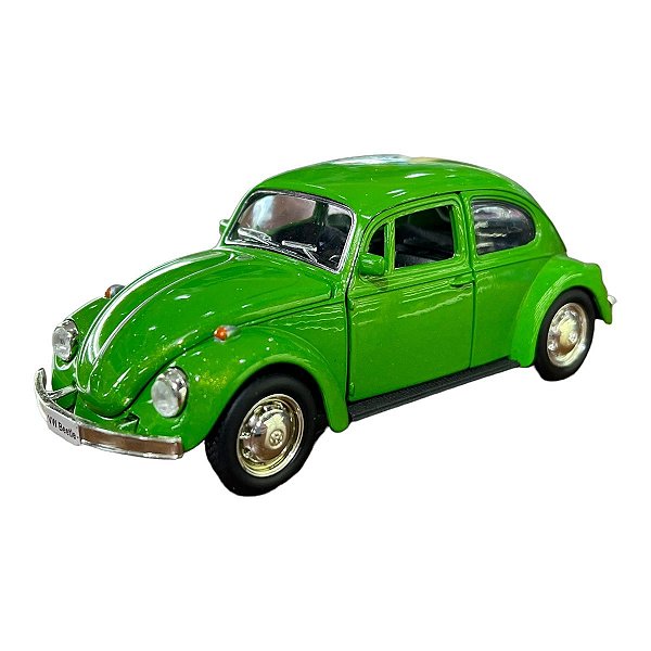 Miniatura Volkswagen Fusca Classic Verde Brilho RMZ 1:32
