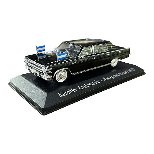 Miniatura Rambler Ambassador Presidencial Argentina 1:43