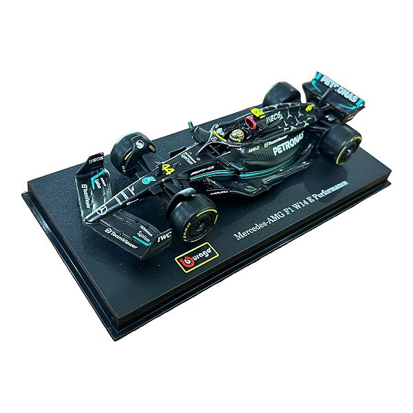 Miniatura Fórmula 1 F1 Mercedes AMG W14 Lewis Hamilton 1:43