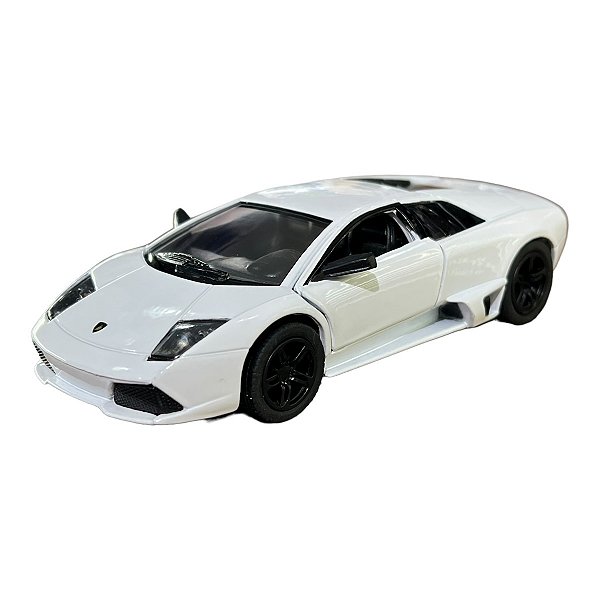 Miniatura Lamborghini Murcielago LP640 Branco Metal 1:36