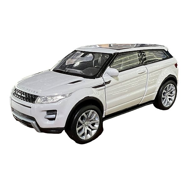 Miniatura Land Rover Range Rover Evoque Branco Welly 1:38