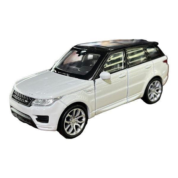 Miniatura Land Rover Range Rover Sport Branco Welly 1:38