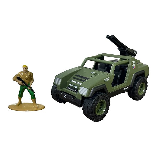 Miniatura GIJOE Duke com Boneco Jada 1:32