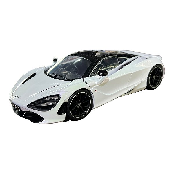 Miniatura McLaren 720s Branco Pink Slips Jada 1:24