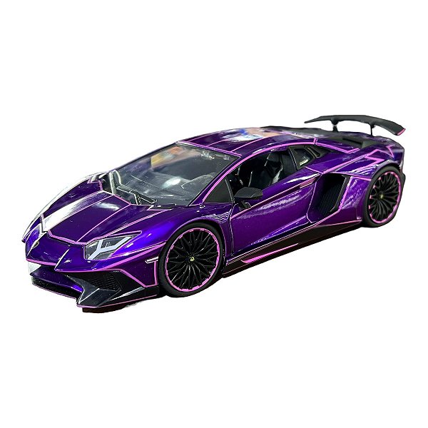 Miniatura Lamborghini Aventador SV Pink Slips Jada 1:24