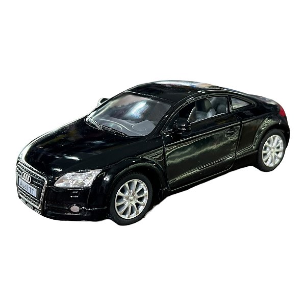 Miniatura Audi TT Preto Metal 1:32