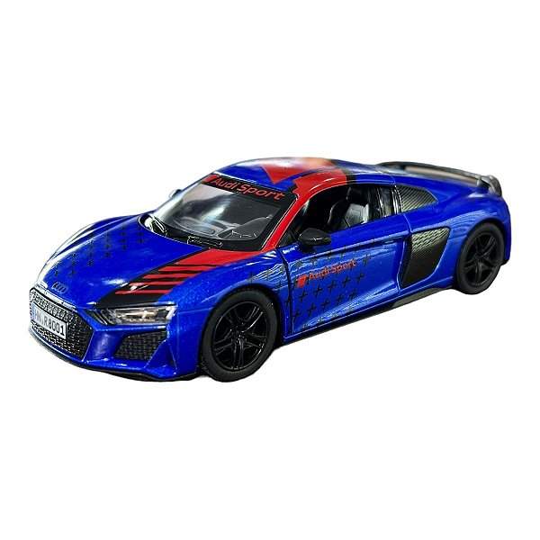 Miniatura Audi R8 Livery Edition Azul Metal 1:36