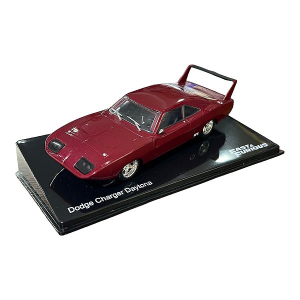 Miniatura Velozes e Furiosos Dodge Charger Daytona 1:43