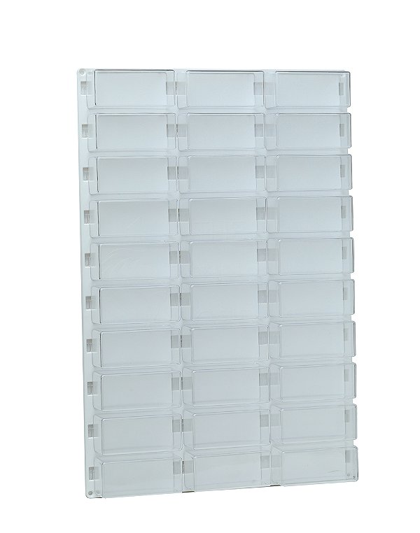 Case Expositor Branco p/ 30 Miniaturas 1/64 The Kingof Boxes