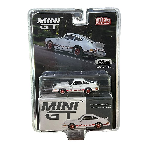 Miniatura Porsche 911 Carrera RS 2.7 MiniGT 612 1:64