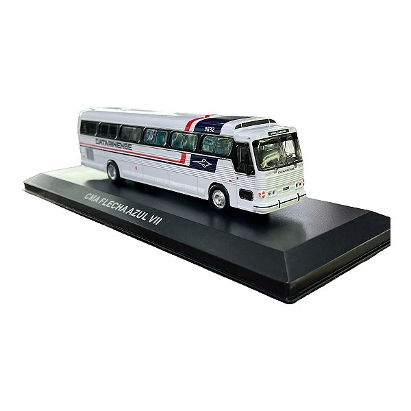 Miniatura Ônibus Flecha Azul VII Catarinense 1:72