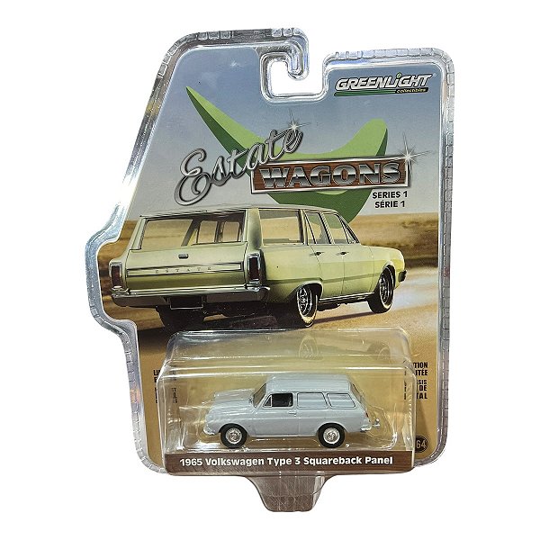 Miniatura Volkswagen Squareback Panel 1965 Greenlight 1:64