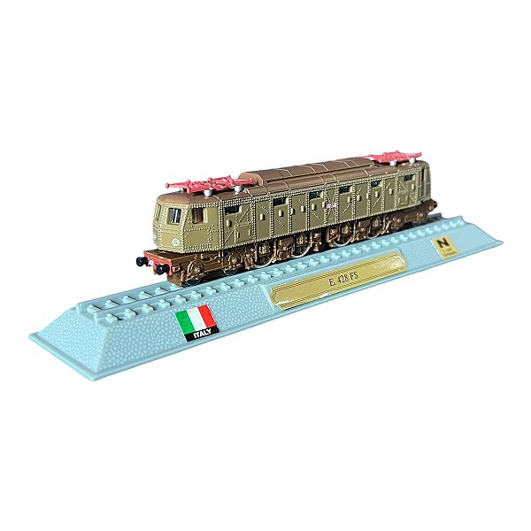 Miniatura Locomotiva E 428 FS Itália 1:160 N Del Prado