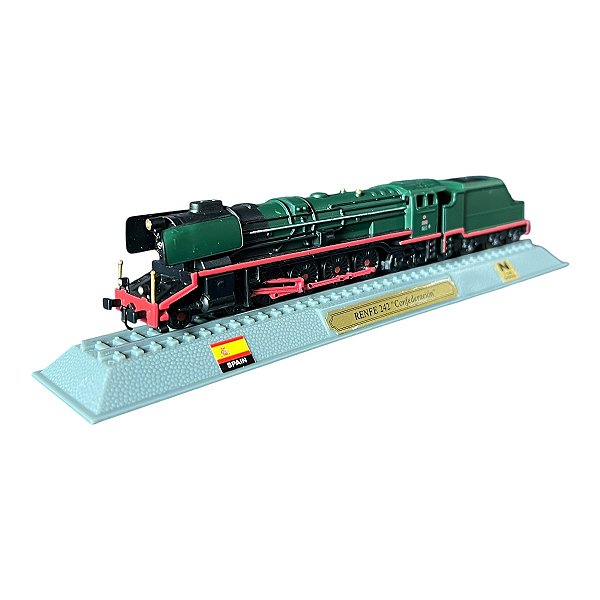 Miniatura Locomotiva Renfe 242 Espanha 1:160 N Del Prado