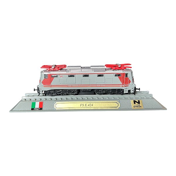 Miniatura Locomotiva FS E.424 Itália 1:160 N Del Prado
