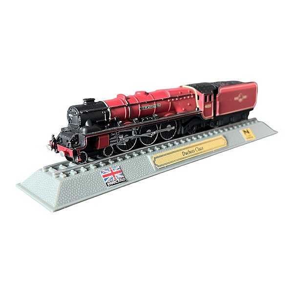 Miniatura Locomotiva Duchess Inglaterra 1:160 N Del Prado