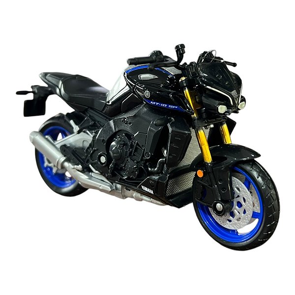 Miniatura Moto Yamaha MT10 Azul Maisto 1:18