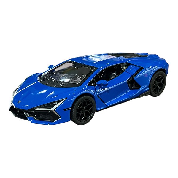 Miniatura Lamborghini Revuelto Azul 1:38