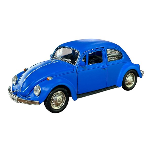 Miniatura Volkswagen Fusca Azul RMZ 1:32