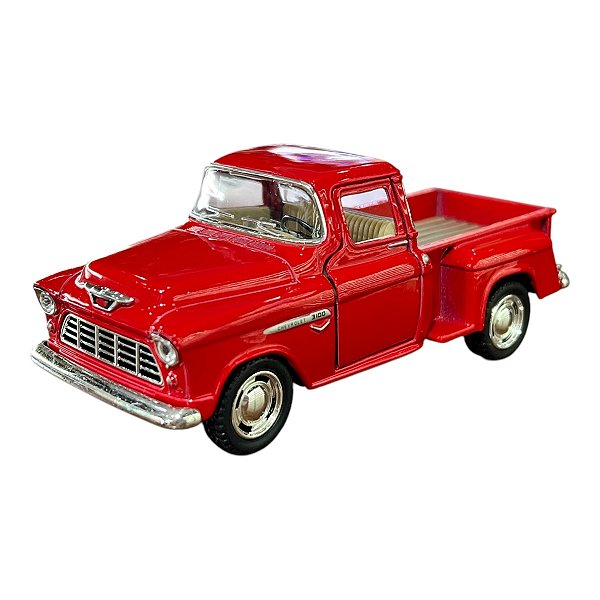 Miniatura Chevrolet Stepside Vermelho Kinsmart 1:32